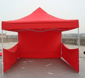 F1-36 Tenda commerciale pieghevole a baldacchino rosso