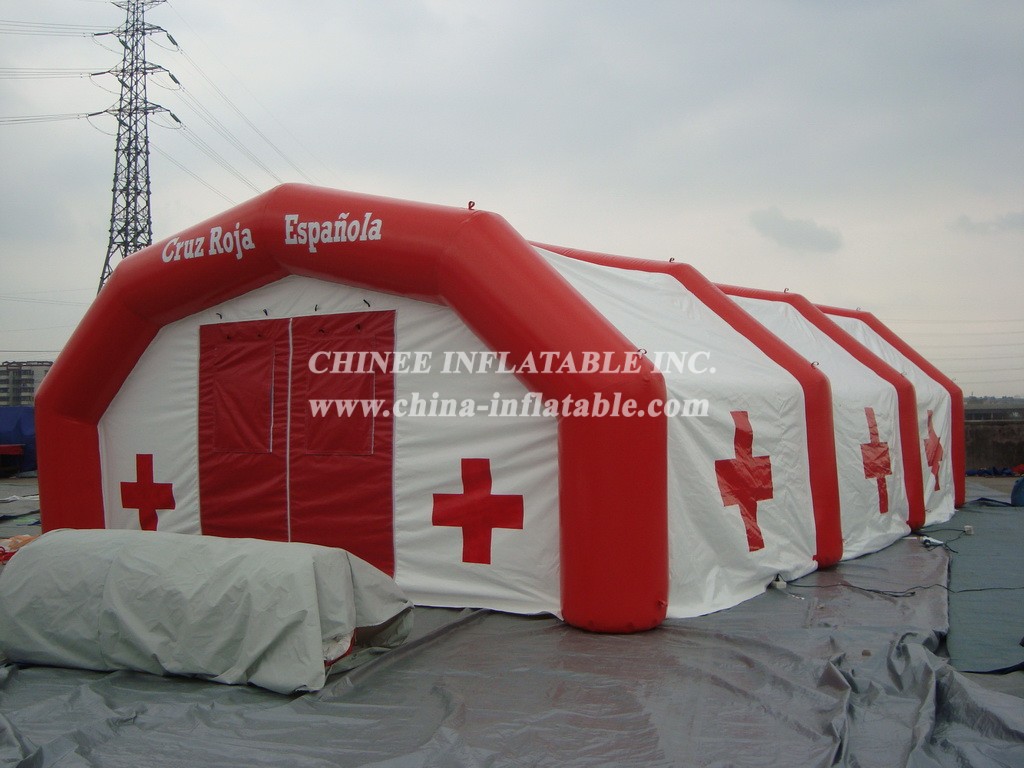 Tent1-385 Inflatable Red Cross Tent