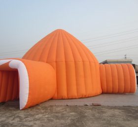 Tent1-39 Tenda gonfiabile arancione