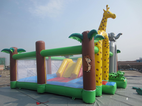 T6-374 Jungle Theme Giant Inflatables Funcity
