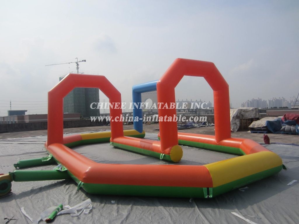 T11-897 Inflatable Race Track Sport Game
