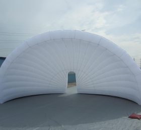 Tent1-446 Gonda gonfiabile bianca gigante per esterni