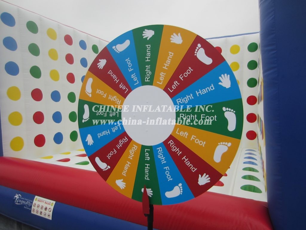 T11-313 Inflatable Twister Funny Sport Game For Kids And Adult
