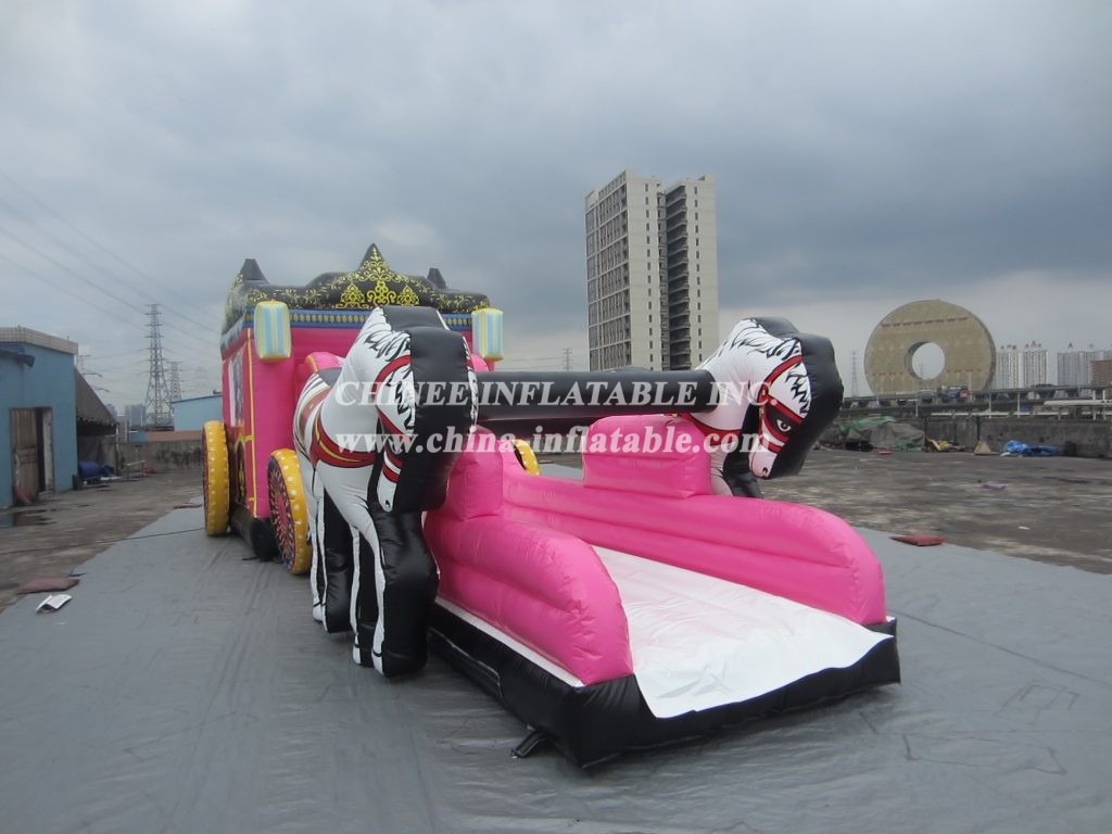 T8-100 Princess Inflatable Jumper Castle