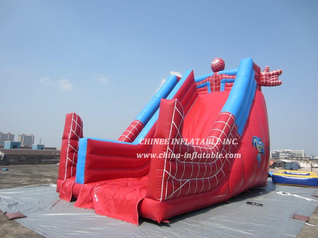 T8-1416 Spider-Man Superhero Inflatable Slide
