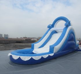 T8-1054 Blue Inflatable Slide