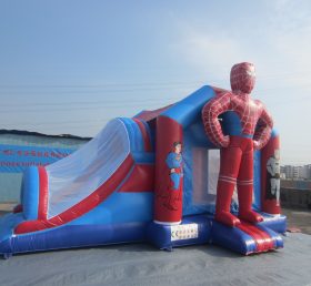 T2-2741 Trampolino gonfiabile Spider-Man Superhero