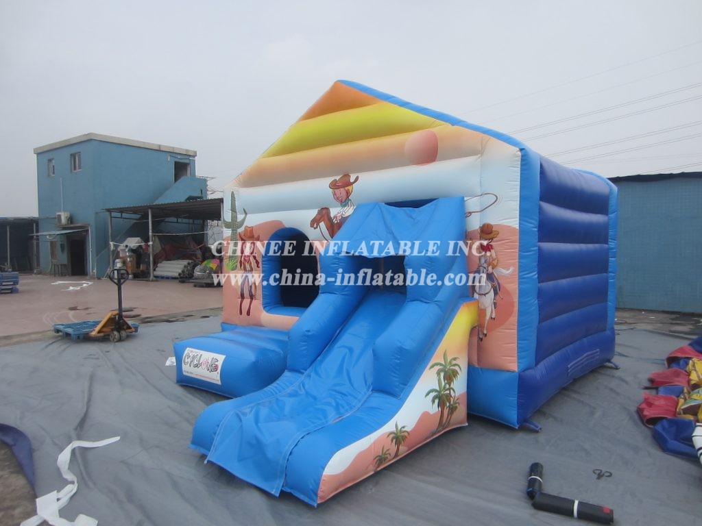 T2-629 Western Cowboys Inflatable Bouncer