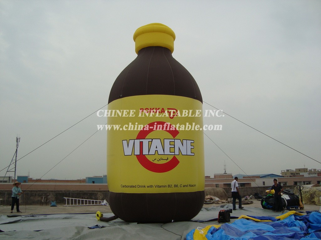 S4-196 Vitaene Bottle Advertising Inflatable