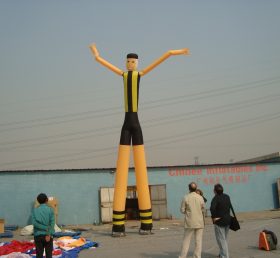 D2-106 Attività all'aperto con un uomo gonfiabile gonfiabile dell'aria esterna a due gambe