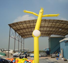 D2-51 Ballerina aerea gonfiabile Yellow Tube Man pubblicità