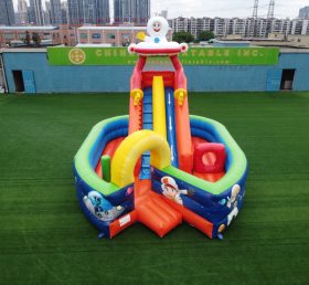 T8-1408 Scivoli gonfiabili Spaziali Parco giochi per bambini
