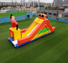 T8-1075 The Incredibles Inflatable Slide Kids Playground