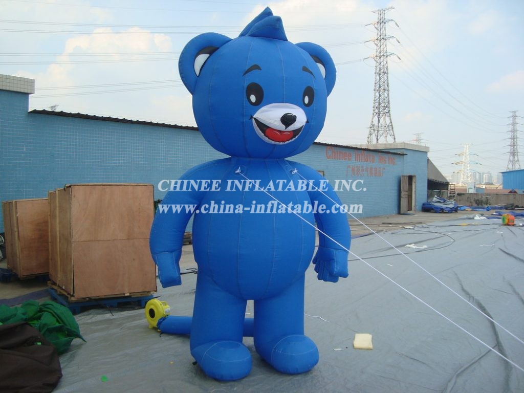 Cartoon1-720 Blue Bear Inflatable Cartoons