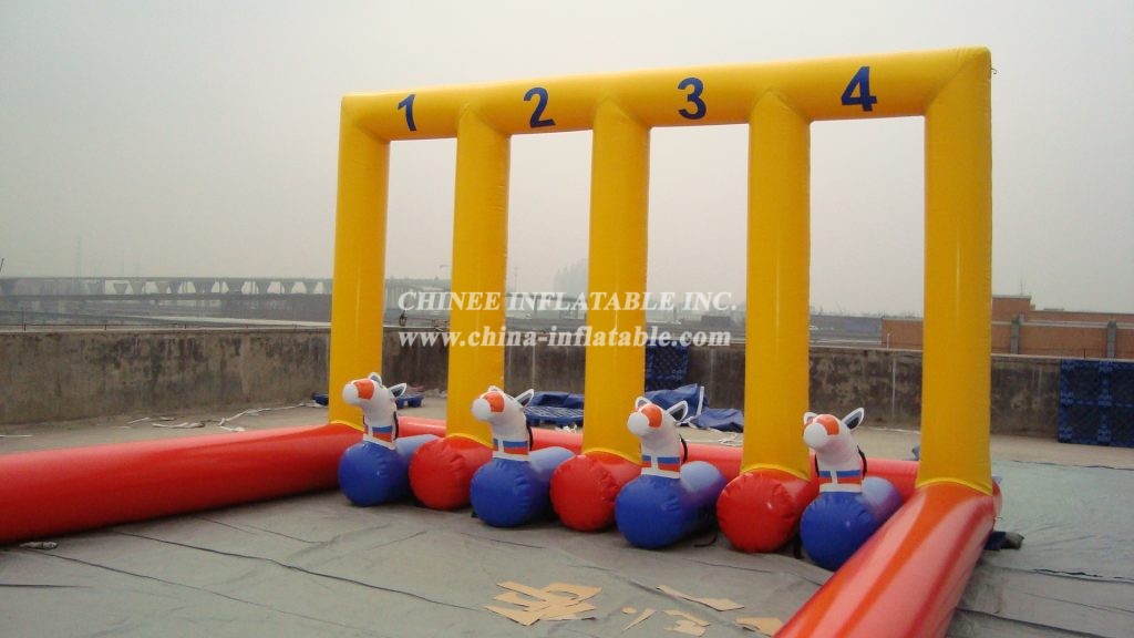 T11-1012 Inflatable Race Track Sport Game