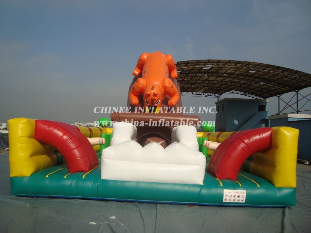 T6-246 jungle theme giant inflatable