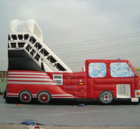 T8-525 Scivolo gonfiabile per camion dei pompieri