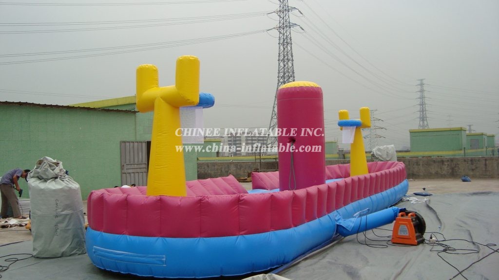 T11-969 Inflatable Bungee Run Sport Game