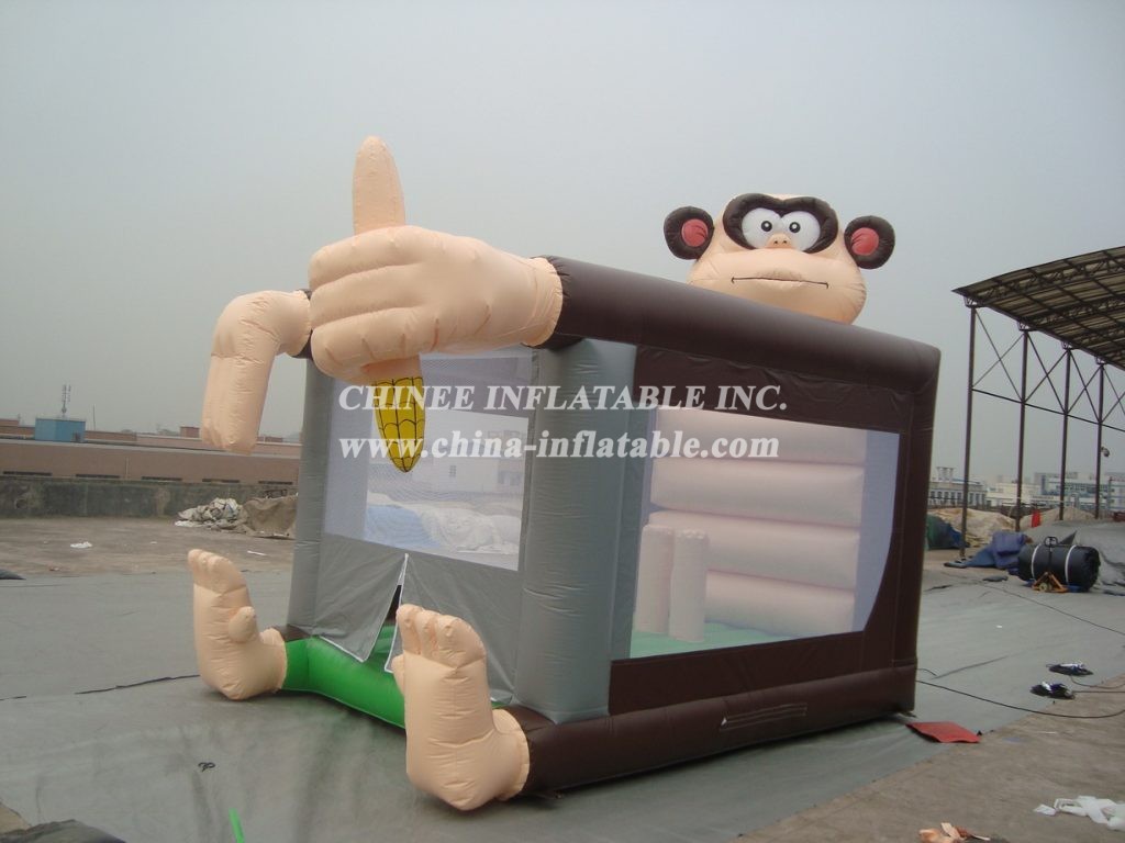 T2-2593 Monkey Inflatable Bouncers