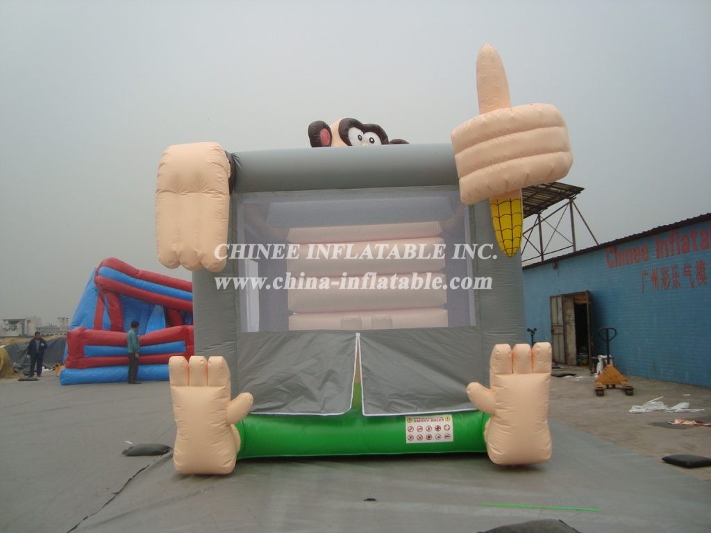T2-2593 Monkey Inflatable Bouncers