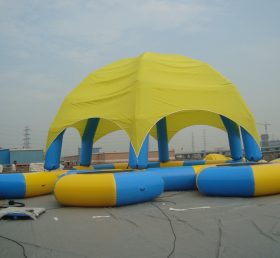 Pool2-799 Piscina gonfiabile con tenda