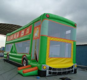 T1-128 Trampolino gonfiabile bus