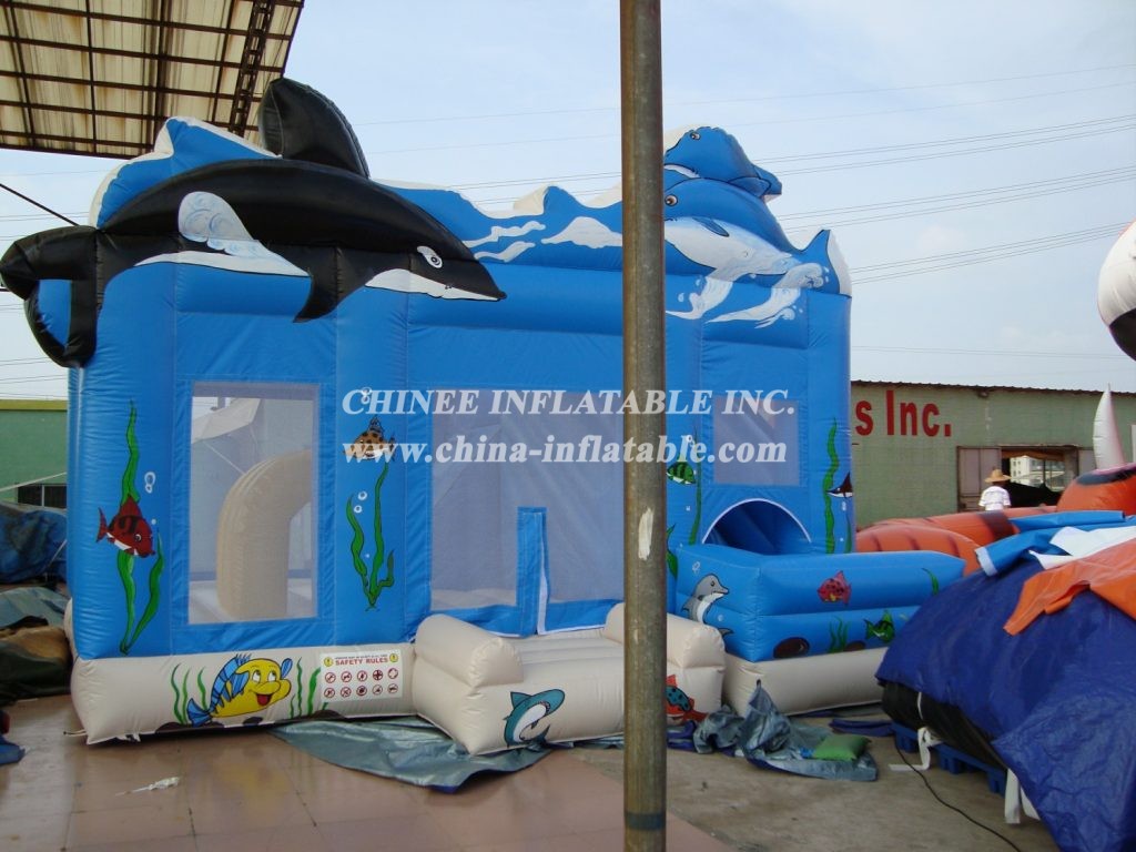 T2-2705 Undersea World Inflatable Bouncers