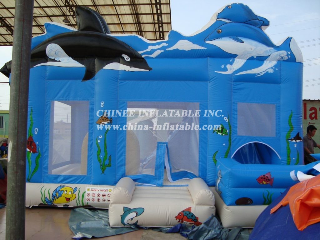 T2-2705 Undersea World Inflatable Bouncers