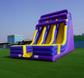 T8-961 Commercial Giant Adults Purple Inflatable Slide