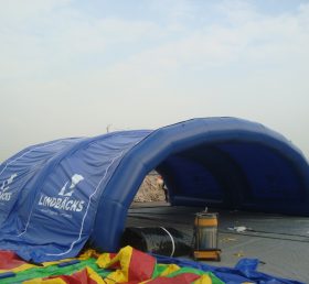 Tent1-360 Tenda gonfiabile a baldacchino blu