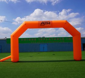 Arch1-198 Orange Inflatable Arches