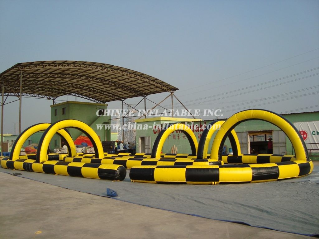 T11-1113 Inflatable Race Track Sport Game