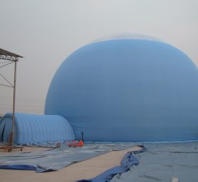 Tent1-76 Tenda gonfiabile gigante blu