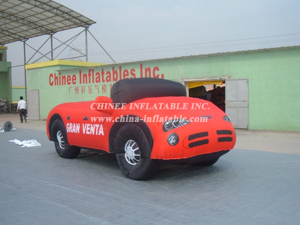 S4-170 Red Car Advertising Inflatable