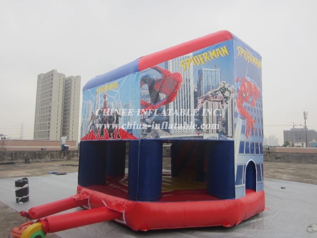 T2-177 Spider-Man Superhero Inflatable Bouncer