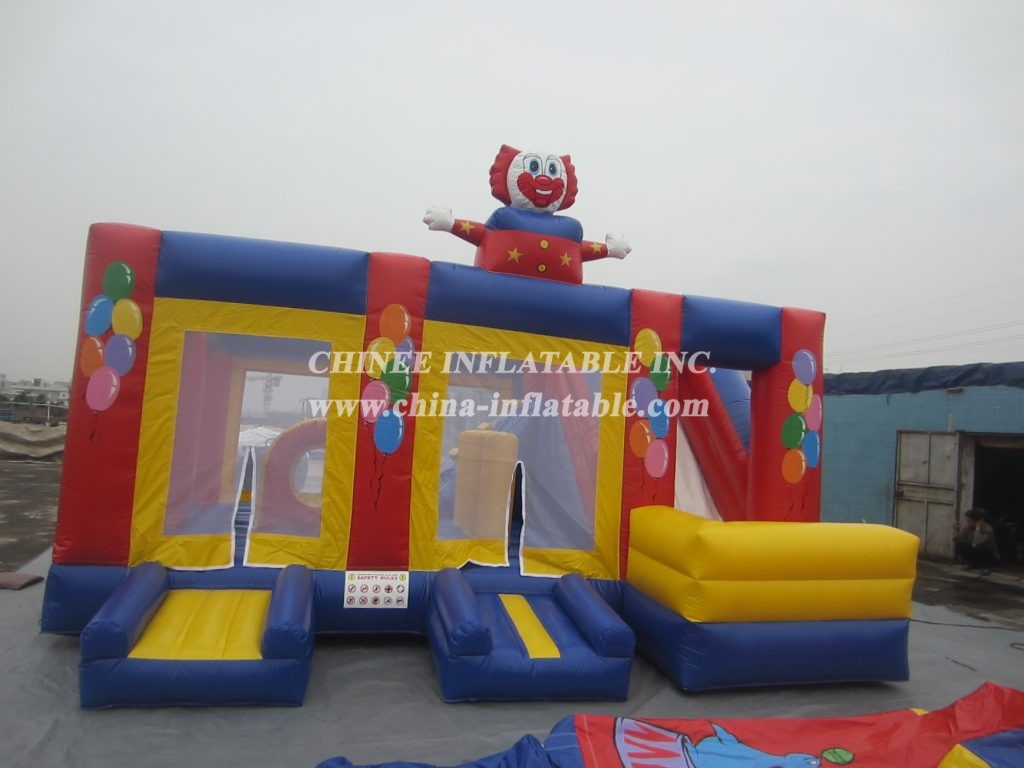 T2-2937 Clown Inflatable Bouncer