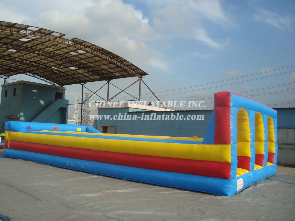 T11-116 Colorful Inflatable Bungee Run