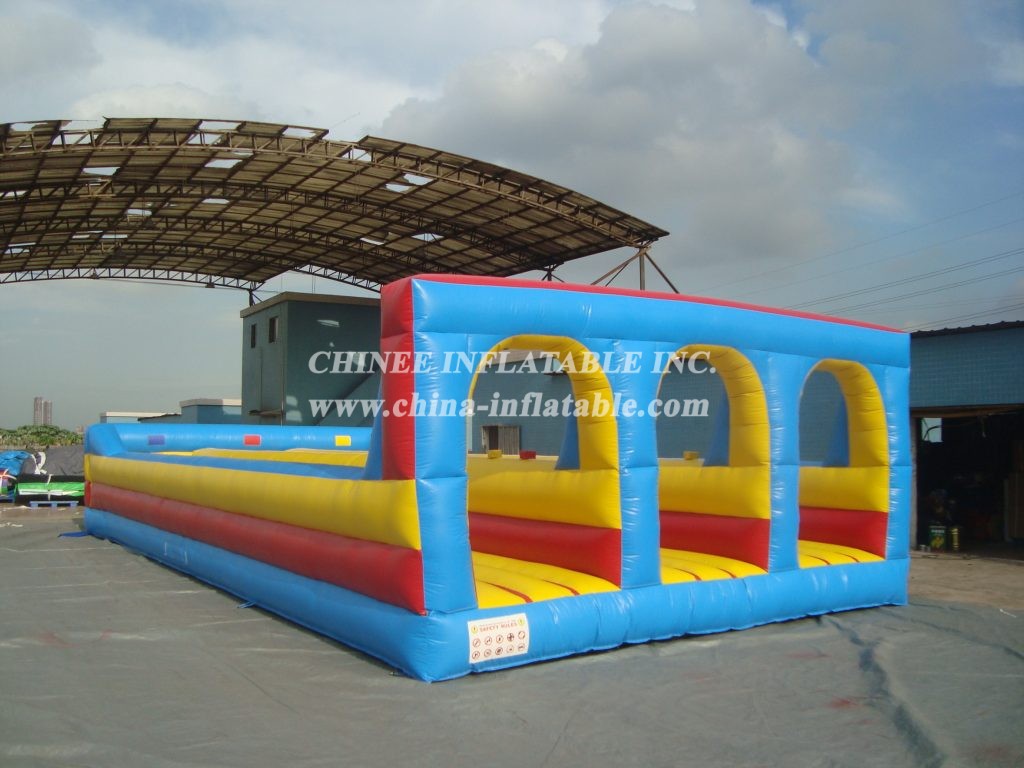 T11-116 Colorful Inflatable Bungee Run