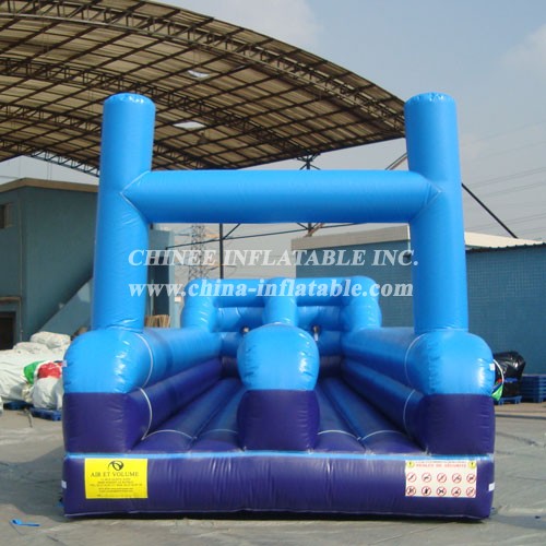 T11-919 Inflatable Bungee Run sport game