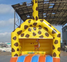 T7-314 Giraffe Inflatable Obstacles Cour...