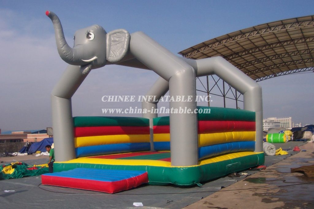 T2-2932 Elephant Inflatable Bouncer