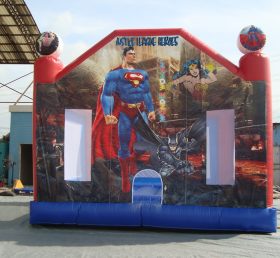 T2-534 Superman Batman Super Hero Gonfiabile Trampolino