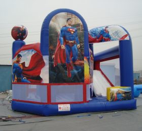 T2-553 Trampolino gonfiabile Superman Superhero