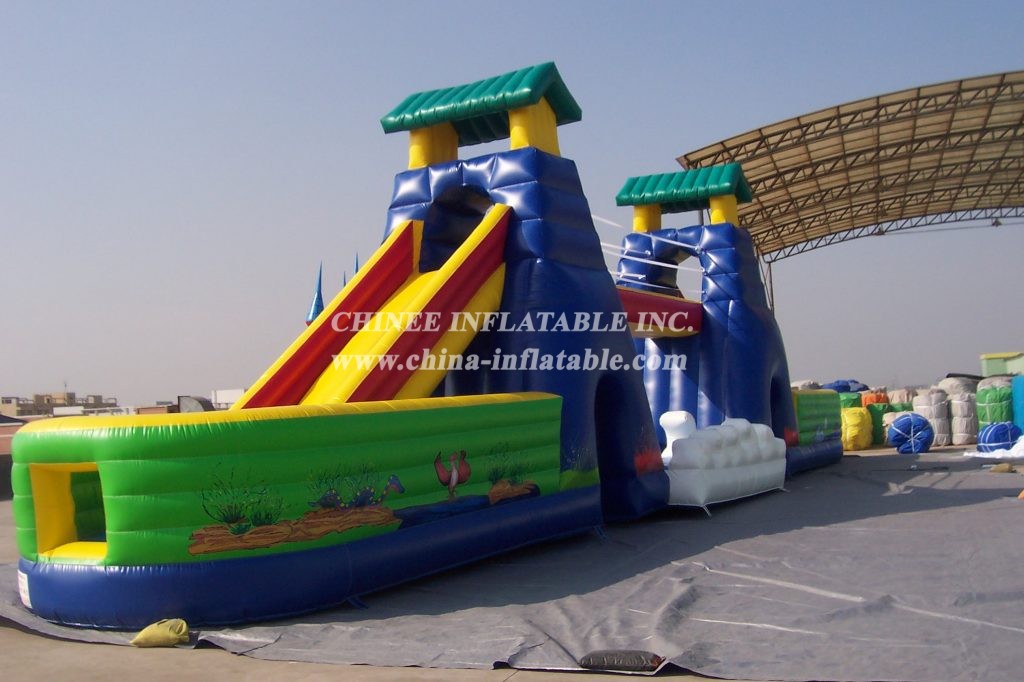 T3 Giant Inflatable Kid Adult Outdoor Slide