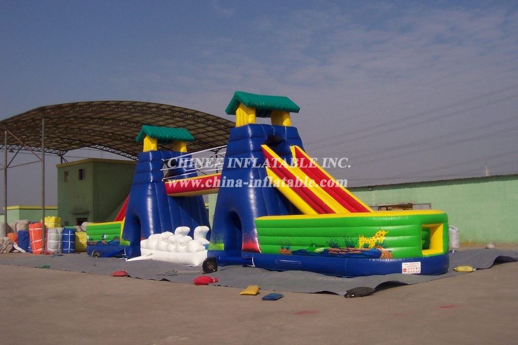 T3 Giant Inflatable Kid Adult Outdoor Slide