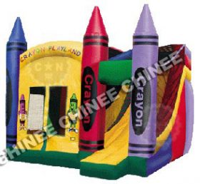 T5-110 Crayon inflatable castle bouncers