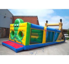 T7-348 Octopus Inflatable Obstacles Cour...