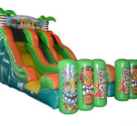 T8-1435 American Indian Inflatable Slide