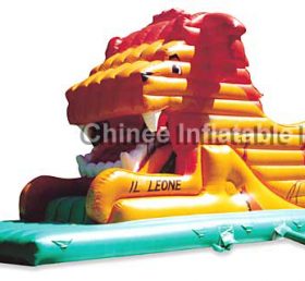 T8-211 Lion Inflatable Slide