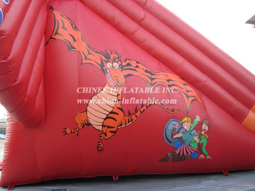 T8-286 Inflatable Slide Dragon Giant Slide